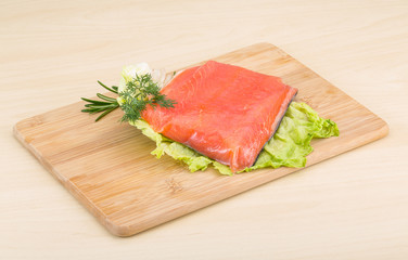 Salted salmon