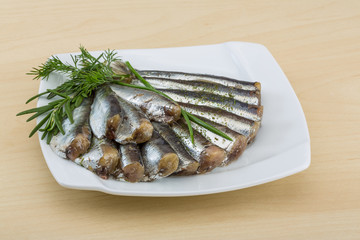 Salted anchovy