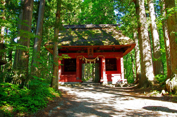 戸隠神社奥社　随神門