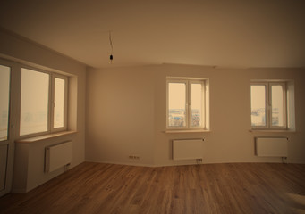 empty new room