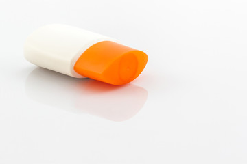 Plastic bottle for beauty product .