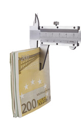 Measuring Euro Banknotes