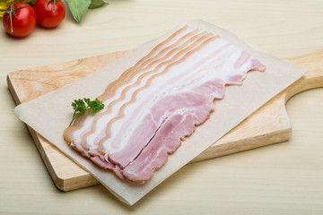 Raw Bacon