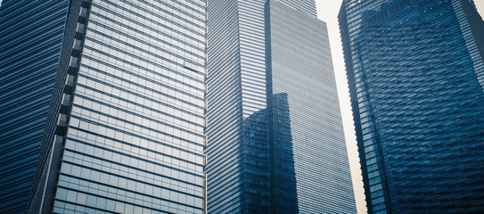 Fototapeta na wymiar concept background of business skyscraper