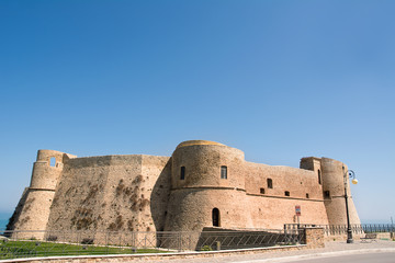 Fototapeta na wymiar Aragonese castle of Ortona
