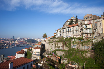 Cityscape of Porto in Portugal