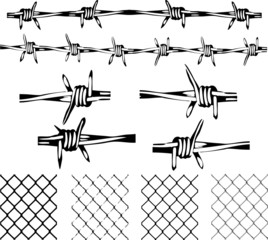 Barbed Wire Elements