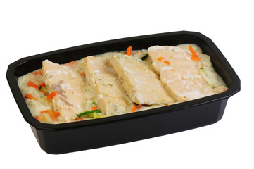 Filet de poisson barquette