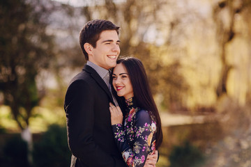 Obraz premium loving couple