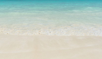 white sand beach