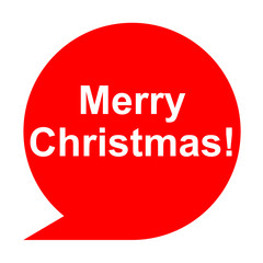 Icono texto Merry Christmas!