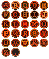 Fototapeta premium comics grunge font