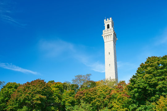 View At The Pilgrim Monument In Provincetown