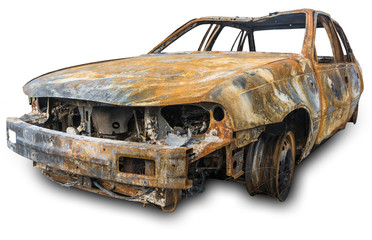 burnout car