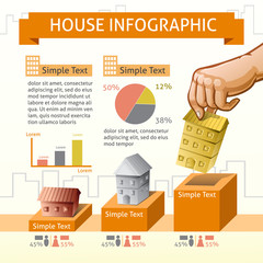 House Infographic template