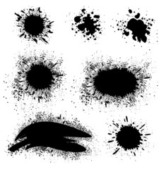 Silhouette of butterflies