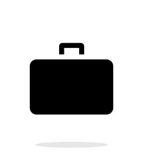 Case simple icon on white background.