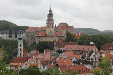 Obraz premium Prague roof tops 7658