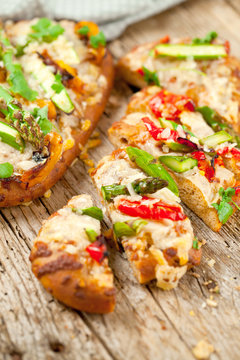 spargel pizza brot