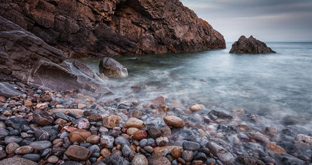 Fototapeta premium Brandy Cove Gower Swansea