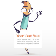 Cartoon Illustration of a Tassel