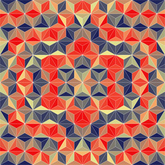 Colorful Triangle Pattern. Vectpr Background