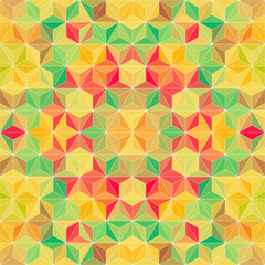 Colorful Triangle Pattern. Vectpr Background