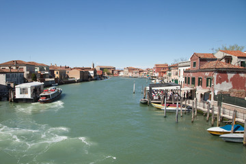 Fototapeta na wymiar Canal de Murano
