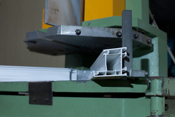 Process: plastic section with press