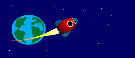 razzo, spazio, missile, astronautica, viaggio, fantasia © xyz+