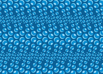 Бесшовный фон с шариками.