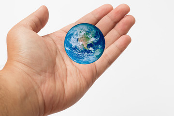Earth in hand