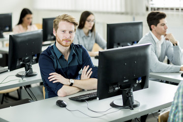 Students in the classroom