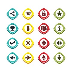 icon button set