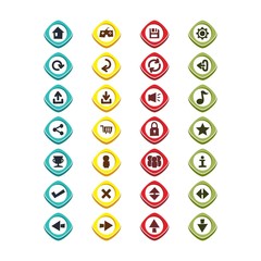 icon button set