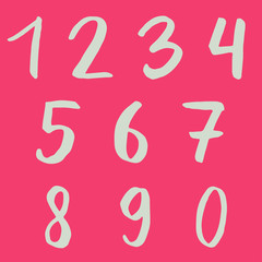 Hand drawn doodle font