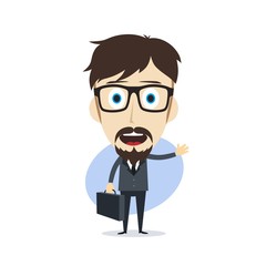 businessman cartoon