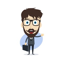 businessman cartoon