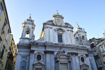 Fototapeta na wymiar the church of santa restituta