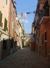 Fototapeta na wymiar The streets of Venice. Italy