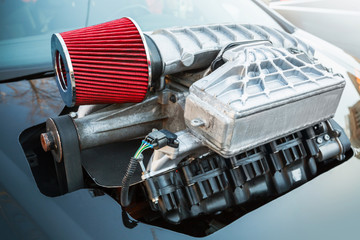 Supercharger, air compressor, street race car