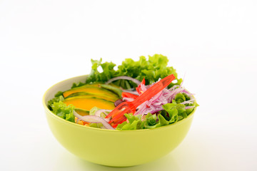 新鮮なサラダ