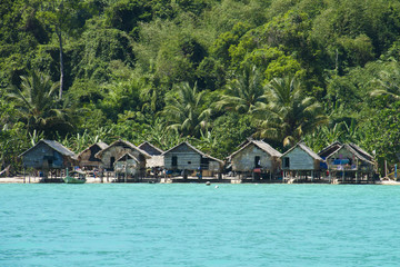 houses on stilts