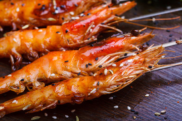 Grilled shrimp