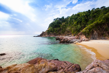 View of nice tropical beach.