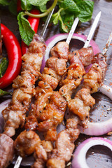 Roast mutton
