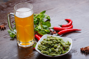 Beer and beans, summer Food