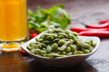 Beer and beans, summer Food