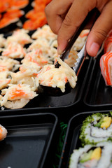 Japanese sushi traditional delicious - japanese food