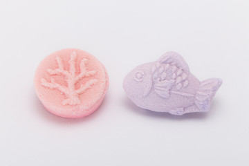 和三盆のお菓子（落雁）